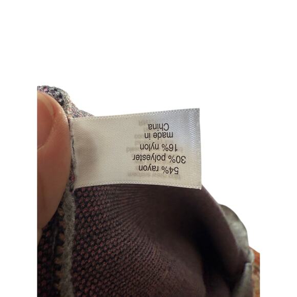 Astrologie Dachshund Puppy Intarsia Knit Sweater Gray SzL - Picture 4 of 7